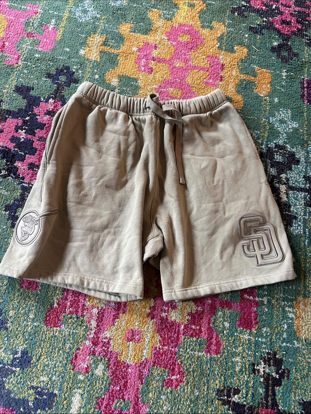 MLB San Diego Padres Men's Drawstring Athletic Shorts Pro